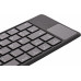 InLine InLine® foldable Bluetooth keyboard "BT-Pocket", grey, for up to 3 Bluetooth devices