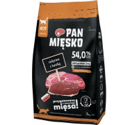 Pan Mięsko Food sucha dla kota Cielęcina z kaczką M 5kg