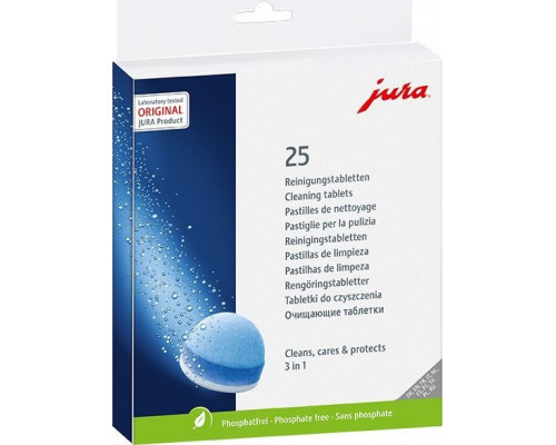 Jura JURA 3-fazowe tabletki czyszczące 25 szt.