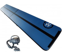 Master Piepūšamais paklājserac vingrošanas MAS-B874-Blue-Black 600 cm x 100 cm x 10 cm blue