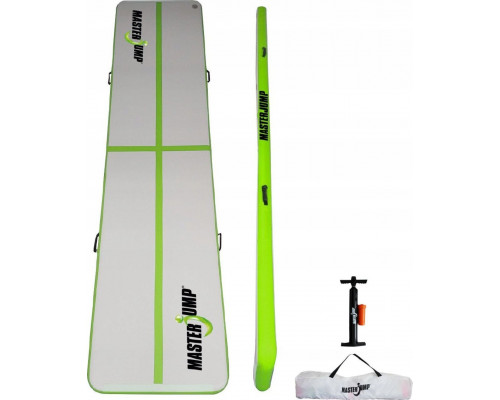 Master AirTrack Dmuchana Mata Gimnastyczna MASTER 400 x 100 x 10 cm Grey-Green