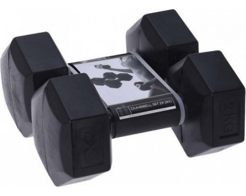 XQ Max Dumbbells XQ Max Black 2 Kg 2 Sztuk