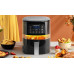 Air Fryer LED display-with viewing window 1600W 4L Black VDE/Maha