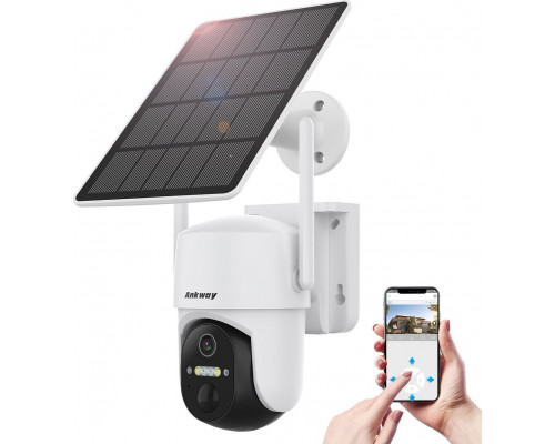 Choetech Choetech kamera WiFi z aplikacją sterującą Android/iOS + panel słoneczny 5W (ASC005)