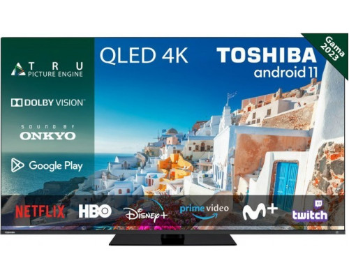 Toshiba Smart TV Toshiba 55QA7D63DG 55" Ultra HD 4K QLED