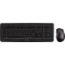 Cherry CHERRY DW 5100 klawiatura RF Wireless AZERTY Belgijski Czarny