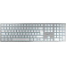 Cherry CHERRY KW 9100 SLIM FOR MAC klawiatura USB + Bluetooth QWERTZ Niemiecki Srebrny