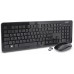 InLine ® Keyboard & Mouse Set USB 2.4G wireless układ max. 1600dpi black
