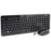 InLine ® Keyboard & Mouse Set USB 2.4G wireless układ max. 1600dpi black