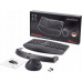 Perixx PERIDUO-606B DE keyboard and mouse value kit 2.4 GHz wireless black