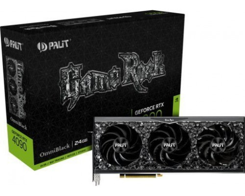 *RTX4090 Palit GeForce RTX 4090 GameRock OmniBlack 24GB GDDR6X (NED4090019SB-1020Q)