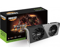 *RTX4070 Inno3D GeForce RTX 4070 Twin X2 12GB GDDR6X (N40702-126X-185252N)