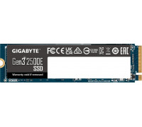 SSD 500GB SSD Gigabyte Gen3 2500E 500GB M.2 2280 PCI-E x4 Gen3 NVMe (G325E500G)