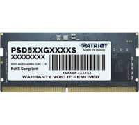 Patriot PATRIOT SIGNATURE SO-DIMM DDR5 16GB 5600MHz 1 Rank