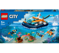 LEGO City Łódź do nurkowania badacza (60377)