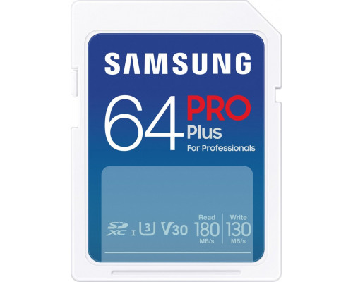 SD  Samsung PRO Plus SDXC 64 GB U3 V30 (MB-SD64S/EU)