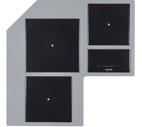 Foster CASTONE CORNER HOB 3Z BLK