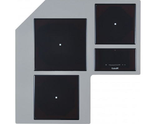 Foster CASTONE CORNER HOB 3Z BLK