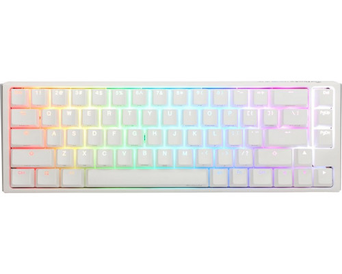 Ducky One 3 Classic Pure White SF Gaming  RGB LED - MX-Clear