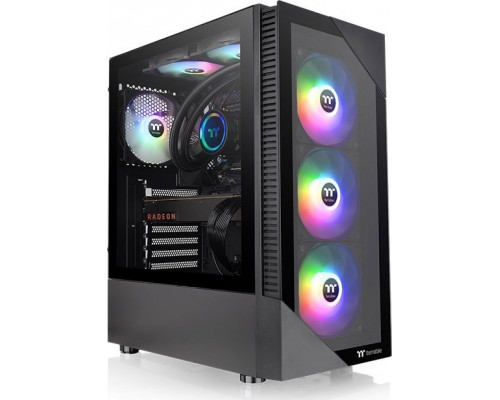 Thermaltake Thermaltake View 200 ARGB*3 Tempered Glass - Black