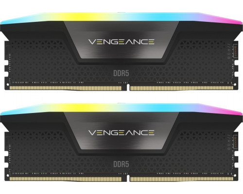 Corsair Vengeance RGB, DDR5, 96 GB, 6600MHz, CL32 (CMH96GX5M2B6600C32)