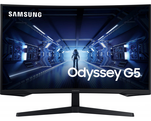 Samsung 68,6cm/27'' (2560x1440) Samsung Odyssey G5 C27G54TQBU 16:9 1ms HDMI DisplayPort VESA WQHD 144Hz Curved Gaming Black