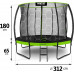 Garden trampoline Neo-Sport NS-10C221 with inner mesh 10 FT 312 cm