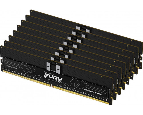 Kingston Fury Renegade Pro, DDR5, 256 GB, 4800MHz, CL36 (KF548R36RBK8-256)