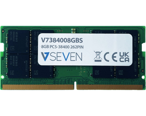 V7 8GB DDR5 PC5-38400 262PIN