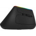 Delux Bezprzewodowa pionowa Delux M618C 2.4G 1600DPI RGB (Czarna)