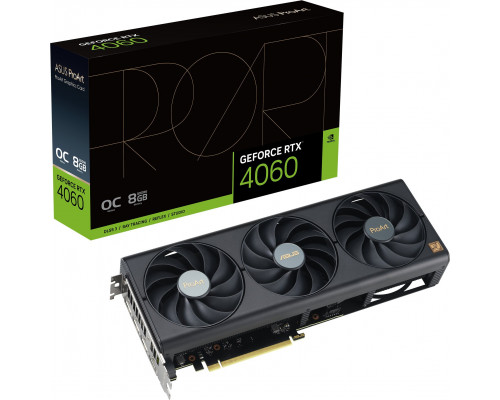 *RTX4060 Asus ProArt GeForce RTX 4060 OC 8GB GDDR6 (PROART-RTX4060-O8G)