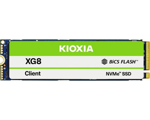 SSD  SSD Kioxia KIOXIA XG8 Series KXG80ZNV2T04 - SSD - 2048 GB - intern - M.2 2280 - PCIe 4.0 x4 (NVMe)