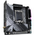 Gigabyte Gigabyte B760I AORUS PRO 1.0 Processor family Intel, Processor socket LGA1700, DDR5 DIMM, Atminties lizdai 2, Supported hard disk drive interfaces SATA, M.2, Number of SATA connectors 2, Chipset Intel B760 Express, Mini-ITX