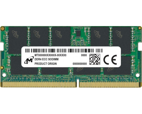 Micron Micron 32GB DDR4-3200 ECC SODIMM 2Rx8 CL22