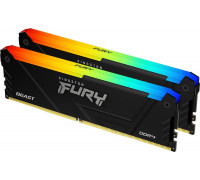 Kingston Fury Beast RGB, DDR4, 16 GB, 3200MHz, CL16 (KF432C16BB2AK2/16)