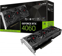 *RTX4060 PNY GeForce RTX 4060 XLR8 Gaming Verto Epic-X RGB OC 8GB GDDR6 (VCG40608TFXXPB1-O)