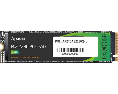 SSD 512GB SSD Apacer AS2280Q4L 512GB M.2 2280 PCI-E x4 Gen4 NVMe (AP512GAS2280Q4L-1)