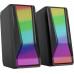 Marvo Marvo głośniki SG-274, 2.0, 6W, czarne, regulacja głośności, 150Hz-20kHz, RGB