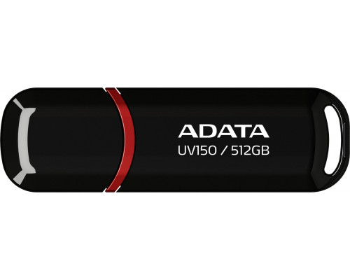 Pendrive ADATA UV150, 512 GB  (AUV150-512G-RBK)