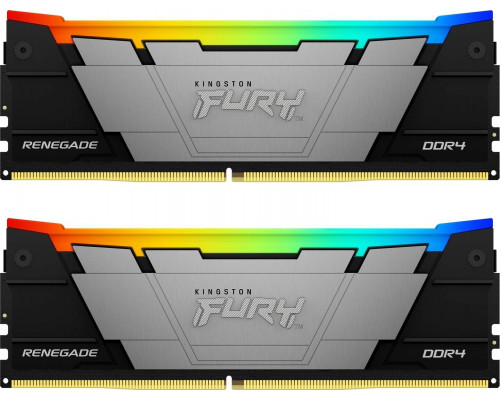 Kingston Fury Renegade RGB, DDR4, 16 GB, 4600MHz, CL19 (KF446C19RB2AK2/16)