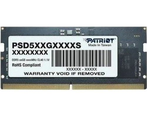 Patriot Patriot Signature SO-DIMM DDR5 32GB 5600MHz
