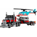 LEGO Creator Ciężarówka z platformą i helikopterem  (31146)