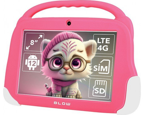 Blow KidsTAB10 8" 64 GB 4G LTE Różowe (79-067#)