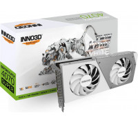 *RTX4070Super Inno3D GeForce RTX 4070 SUPER Twin X2 OC White 12GB GDDR6X (N407S2-126XX-186162W)