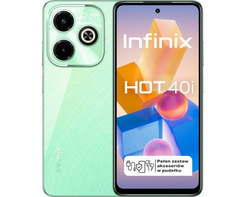 Infinix Hot 40i 8/256GB Green  (INFINIXHOT40IGREEN)