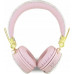 Guess Guess Bluetooth on-ear headphones GUBH704GEMP pink/pink 4G Metal Logo