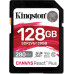 SD  Kingston Canvas React Plus SDXC 128 GB Class 10 UHS-II/U3 V60 (SDR2V6/128GB)