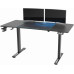 Gaming galds Ultradesk Level V2 BLUE Black 140 cmx68 cm Niebieska podkładka