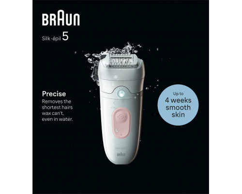 Braun Braun Silk-épil 5 5-000 biało-pink