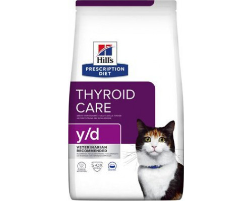 Hills  Thyroid Care y/d - sucha karma dla kota - 3 kg